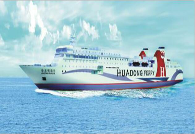 榮中韓航線首艘新建客滾船“華東明珠8”影院、酒吧、KTV音視頻燈光